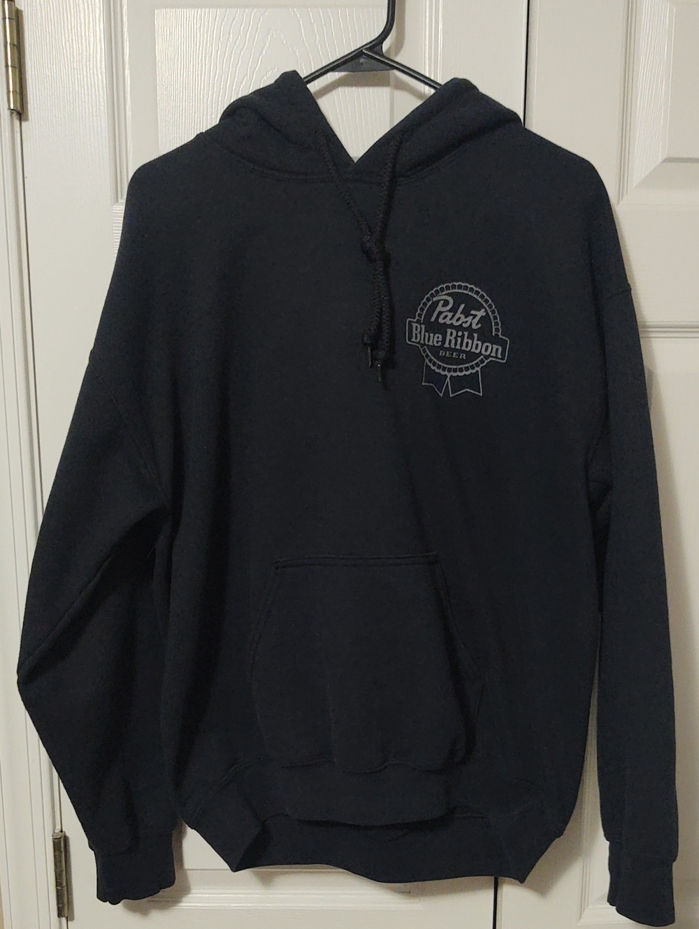Gildan Black Pabst Blue Ribbon Pullover Hoodie